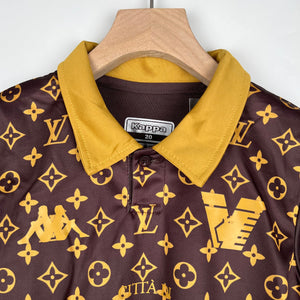 Louis Vuitton Red Yellow Polo Shirt - LIMITED EDITION