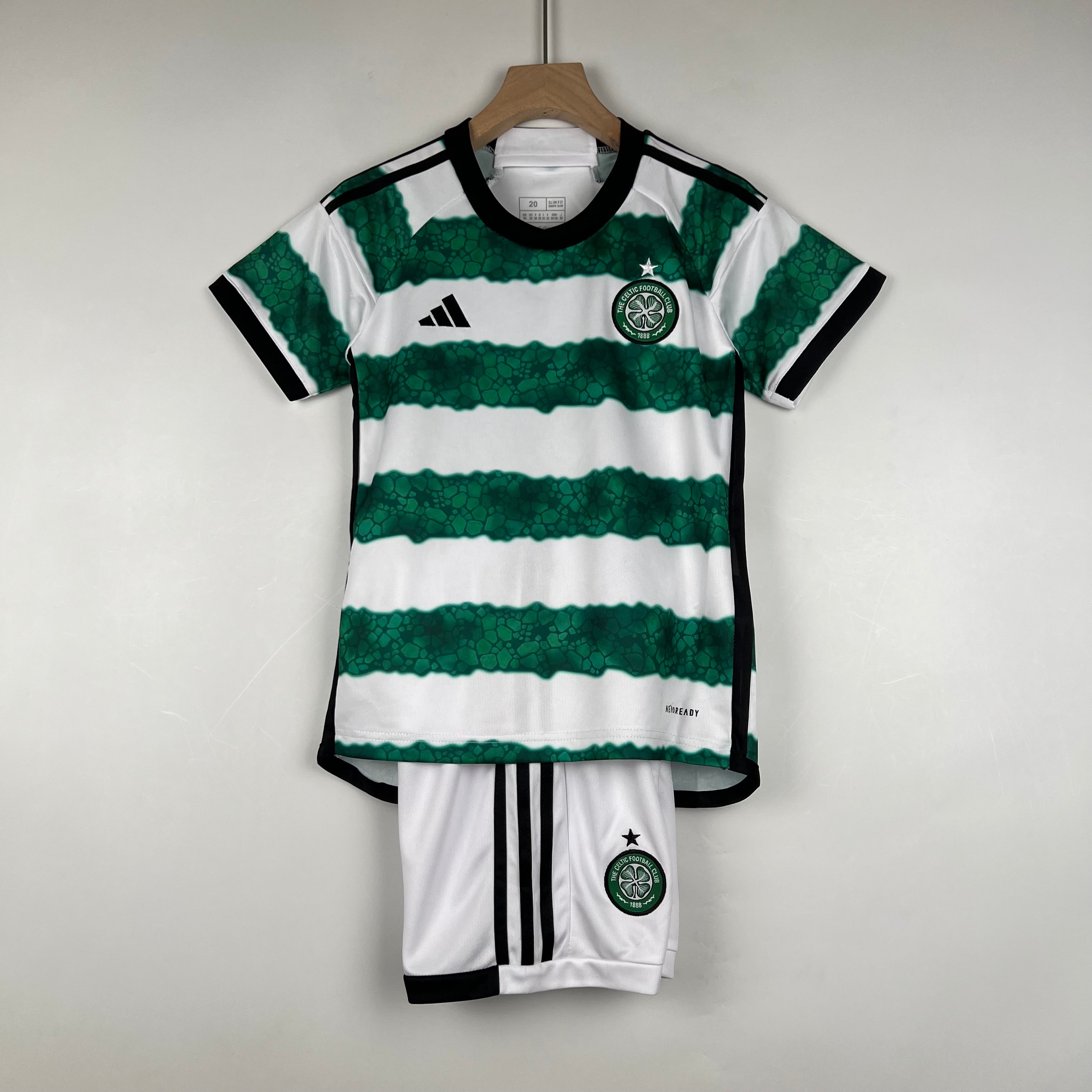 Celtic Home Kids Football Kit 23/24