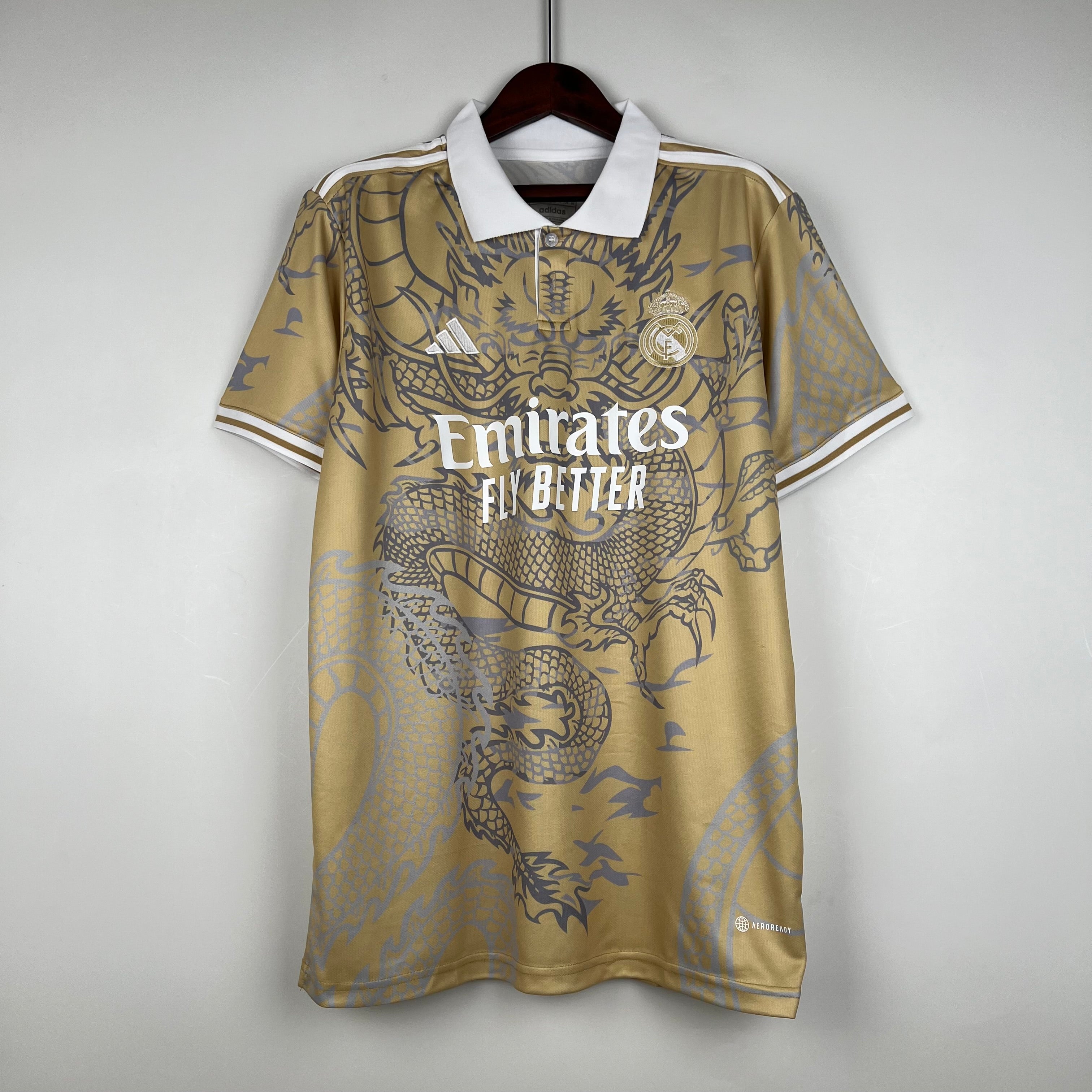 real madrid gold jersey